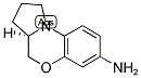 (R)-2,3,3A,4-TETRAHYDRO-1H-5-OXA-9B-AZA-CYCLOPENTA[A]NAPHTHALEN-7-YLAMINE Struktur