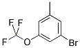 1-BROMO-3-METHYL-5-(TRIFLUOROMETHOXY)BENZENE Struktur