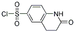 2-OXO-1,2,3,4-TETRAHYDRO-QUINOLINE-6-SULFONYL CHLORIDE Struktur