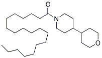 1-[4-(TETRAHYDRO-PYRAN-4-YL)-PIPERIDIN-1-YL]-NONADECAN-1-ONE Struktur