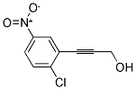 3-(2-CHLORO-5-NITROPHENYL)-2-PROPYN-1-OL Struktur