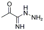 1-IMINO-2-OXO-PROPYLHYDRAZINE Struktur