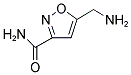 5-(AMINOMETHYL)-3-ISOXAZOLECARBOXAMIDE Struktur