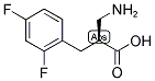 (S)-2-AMINOMETHYL-3-(2,4-DIFLUORO-PHENYL)-PROPIONIC ACID Struktur