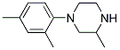 1-(2,4-DIMETHYLPHENYL)-3-METHYLPIPERAZINE Struktur