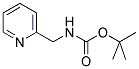 N-(TERT-BUTOXYCARBONYL)-2-AMINOMETHYLPYRIDINE Struktur