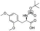 (R)-2-TERT-BUTOXYCARBONYLAMINO-3-(2,4-DIMETHOXY-PHENYL)-PROPIONIC ACID Struktur