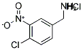 4-CHLORO-3-NITROBENZYLAMINE HYDROCHLORIDE Struktur