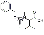 N-ALPHA-BENZYLOXYCARBONYL-N-ALPHA-METHYL-D-ISOLEUCINE Struktur