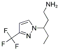 3-(3-TRIFLUOROMETHYL-PYRAZOL-1-YL)-PENTYLAMINE Struktur