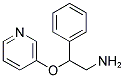 2-PHENYL-2-(PYRIDIN-3-YLOXY)-ETHYLAMINE Struktur