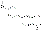 6-(4-METHOXYPHENYL)-1,2,3,4-TETRAHYDROQUINOLINE Struktur