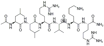 AC-LLRVKR-NH2 Struktur