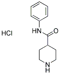 N-PHENYLPIPERIDINE-4-CARBOXAMIDE HYDROCHLORIDE Struktur