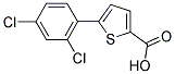 5-(2,4-DICHLOROPHENYL)THIOPHENE-2-CARBOXYLIC ACID Struktur