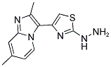 [4-(2,7-DIMETHYL-IMIDAZO[1,2-A]PYRIDIN-3-YL)-THIAZOL-2-YL]-HYDRAZINE Struktur