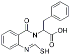 2-(2-MERCAPTO-4-OXOQUINAZOLIN-3(4H)-YL)-3-PHENYLPROPANOIC ACID Struktur