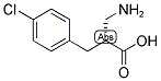 (R)-2-AMINOMETHYL-3-(4-CHLORO-PHENYL)-PROPIONIC ACID Struktur