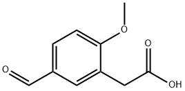 (5-FORMYL-2-METHOXYPHENYL)ACETIC ACID Struktur