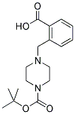 4-(2-CARBOXYBENZYL)PIPERAZINE-1-CARBOXYLIC ACID TERT-BUTYL ESTER Struktur