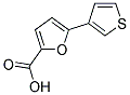 5-THIOPHEN-3-YL-FURAN-2-CARBOXYLIC ACID Struktur