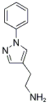 2-(1-PHENYL-1H-PYRAZOL-4-YL)-ETHYLAMINE Struktur