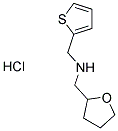 (TETRAHYDRO-FURAN-2-YLMETHYL)-THIOPHEN-2-YLMETHYL-AMINE HYDROCHLORIDE Struktur