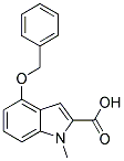 4-BENZYLOXY-1-METHYL-1H-INDOLE-2-CARBOXYLIC ACID Struktur