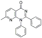 7-METHYL-1,2-DIPHENYLPYRIDO[2,3-D]PYRIMIDIN-4(1H)-ONE Struktur