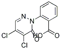 2-(4,5-DICHLORO-6-OXOPYRIDAZIN-1(6H)-YL)BENZOIC ACID Struktur