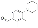 2,3-DIMETHYL-4-PIPERIDIN-1-YL-BENZALDEHYDE Struktur