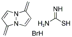 (ISOTHIOURONIUM)BIMANE HYDROBROMIDE Struktur