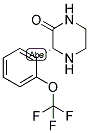 (R)-3-(2-TRIFLUOROMETHOXY-PHENYL)-PIPERAZIN-2-ONE Struktur