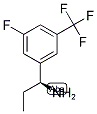 (S)-1-(3-FLUORO-5-(TRIFLUOROMETHYL)PHENYL)PROPAN-1-AMINE Struktur