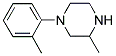 3-METHYL-1-(2-METHYLPHENYL)PIPERAZINE Struktur