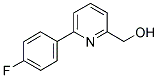 [6-(4-FLUOROPHENYL)PYRIDIN-2-YL]METHANOL Struktur