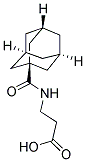 3-[(1-ADAMANTYLCARBONYL)AMINO]PROPANOIC ACID Struktur