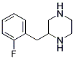 2-(2-FLUORO-BENZYL)-PIPERAZINE Struktur