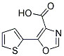 5-THIEN-2-YL-1,3-OXAZOLE-4-CARBOXYLIC ACID Struktur