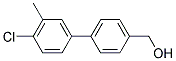 (4'-CHLORO-3'-METHYLBIPHENYL-4-YL)-METHANOL Struktur