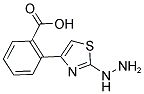 2-(2-HYDRAZINO-THIAZOL-4-YL)-BENZOIC ACID Struktur