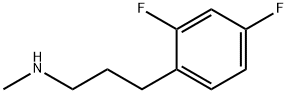 [3-(2,4-DIFLUORO-PHENYL)-PROPYL]-METHYL-AMINE Struktur