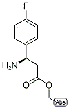 (R)-3-AMINO-3-(4-FLUORO-PHENYL)-PROPIONIC ACID ETHYL ESTER Struktur