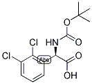 (R)-TERT-BUTOXYCARBONYLAMINO-(2,3-DICHLORO-PHENYL)-ACETIC ACID Struktur