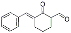 3-BENZYLIDENE-2-OXO-CYCLOHEXANECARBALDEHYDE Struktur