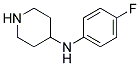 (4-FLUORO-PHENYL)-PIPERIDIN-4-YL-AMINE Struktur