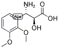 3-(S)-AMINO-2-(S)-HYDROXY-3-(2,3-DIMETHOXY-PHENYL)-PROPIONIC ACID Struktur