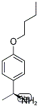 (S)-1-(4-BUTOXYPHENYL)ETHANAMINE Struktur