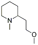 2-(2-METHOXY-ETHYL)-1-METHYL-PIPERIDINE Struktur