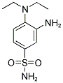 3-AMINO-4-(DIETHYLAMINO)BENZENESULFONAMIDE Struktur